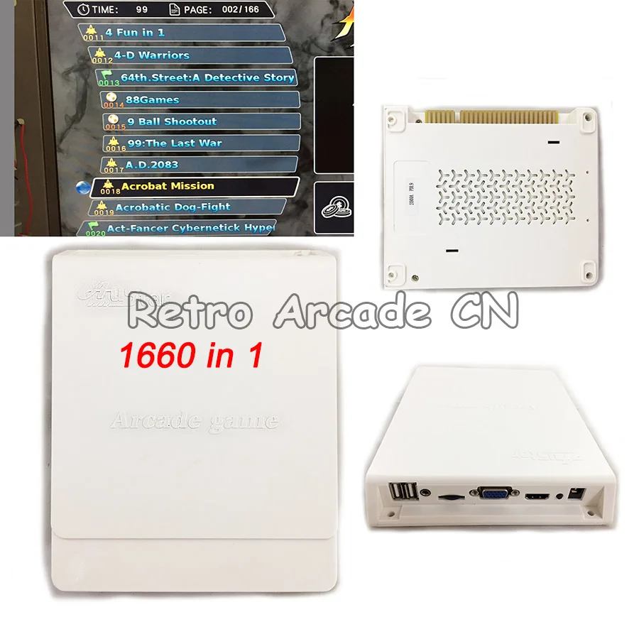 Pandora Game 1299 в 1 обновленная до 9S 1660 аркадная игра PCB Классическая доска Jamma с HDMI VGA