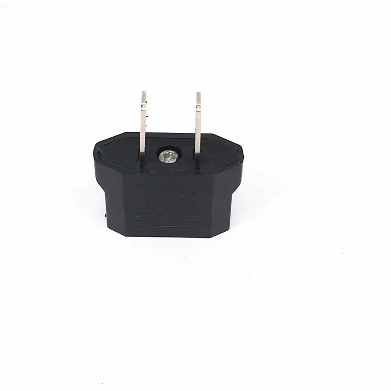 EU to US Travel Power Plug Adapter Converter - European to American Outlet Adapter (1/2/5 Pack)