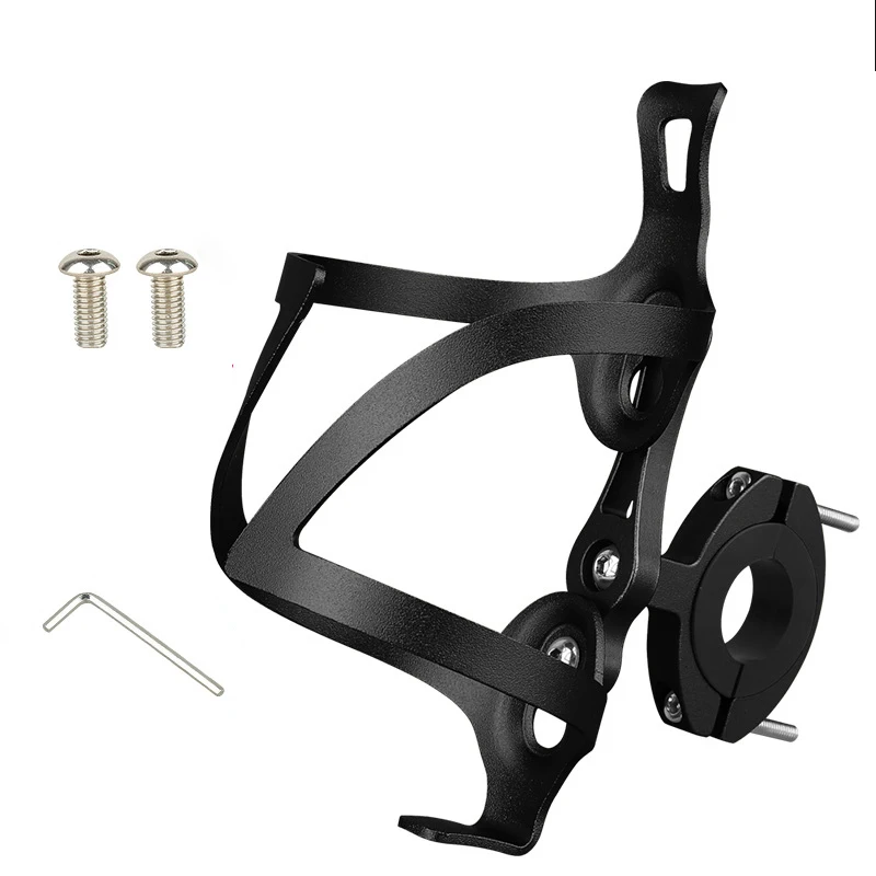 Cycling Bottle Cage Bicycle Cup Holder Aluminum Alloy One-piece Mountain Bike Water Cup Holder Riding Accessories Unilateral