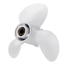 Для Yamaha 20-30HP 9 7/8x10 1/2 лодка подвесная пропеллер 664-45945-00-EL алюминиевый сплав Морской Пропеллер 10 сплайн зуб