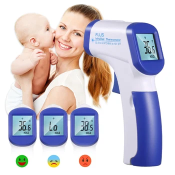 

Infrared Thermometer Gun IR-805B Infrared Medical Pacifier Fever Body Baby Care Forehead Digital Thermometer Non-contact Tester