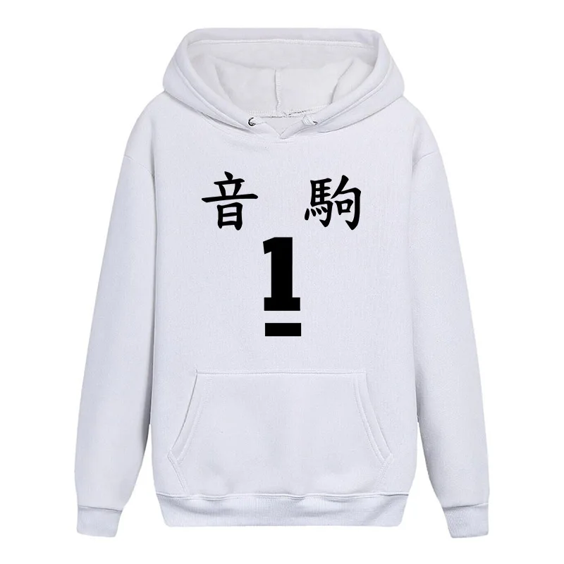 Горячая мультфильм Haikyu! Фосфоресцирующие худи с длинными рукавами; Повседневные свитера; популярное Свободное пальто для подростков; пуловер с капюшоном; топы - Цвет: 01