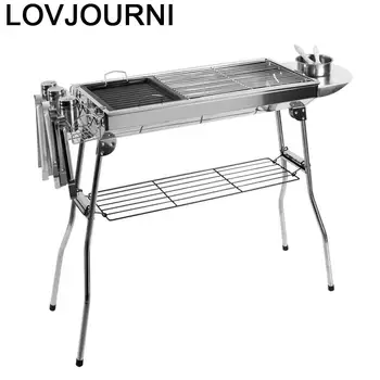 

Bbq Kebab Machine Camping Rotisserie De Barbeque Mini Carbon Charcoal Churrasqueira Parrilla Barbacoa Grill for Outdoor Barbecue