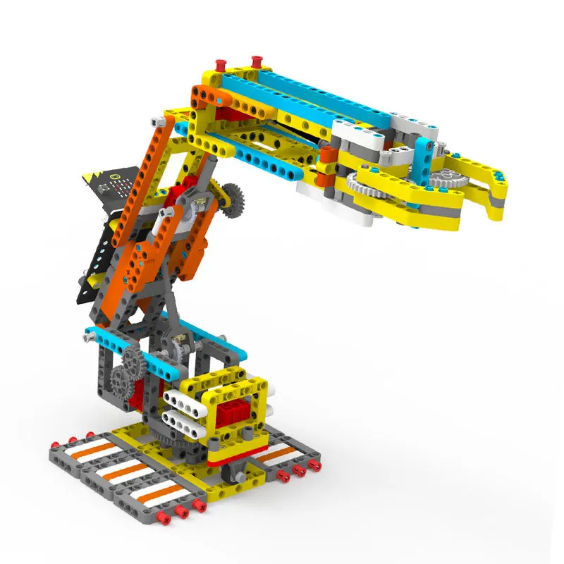 Yahboom programmable Arm:bit based on Micro:bit Smart Robot Mechanical Arm RC toy for children