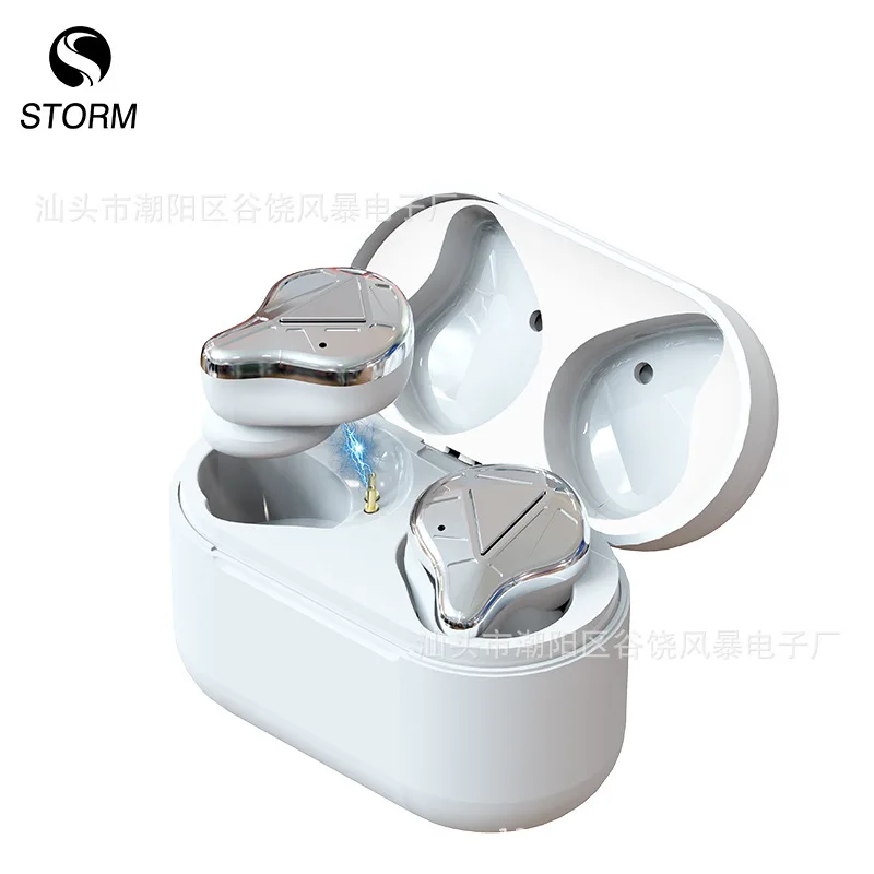 

New Style TWS Bluetooth Earphones Planet Realtek 5.0 Black Science And Technology Sound Quality Hypervalent Only 400 Case