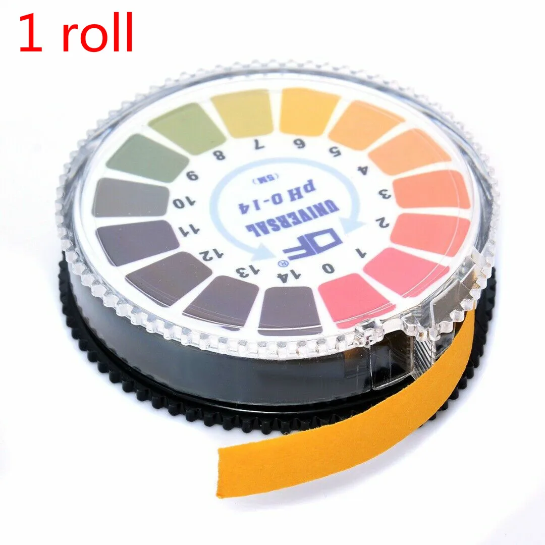 

PH 0-14meter tester, used for water food test paper, alkaline pH meter, water roller, urine, saliva, soil litmus, Easy to carry.