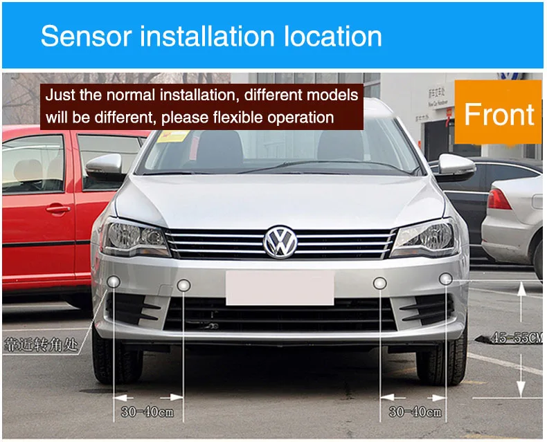 Sensores de estacionamento