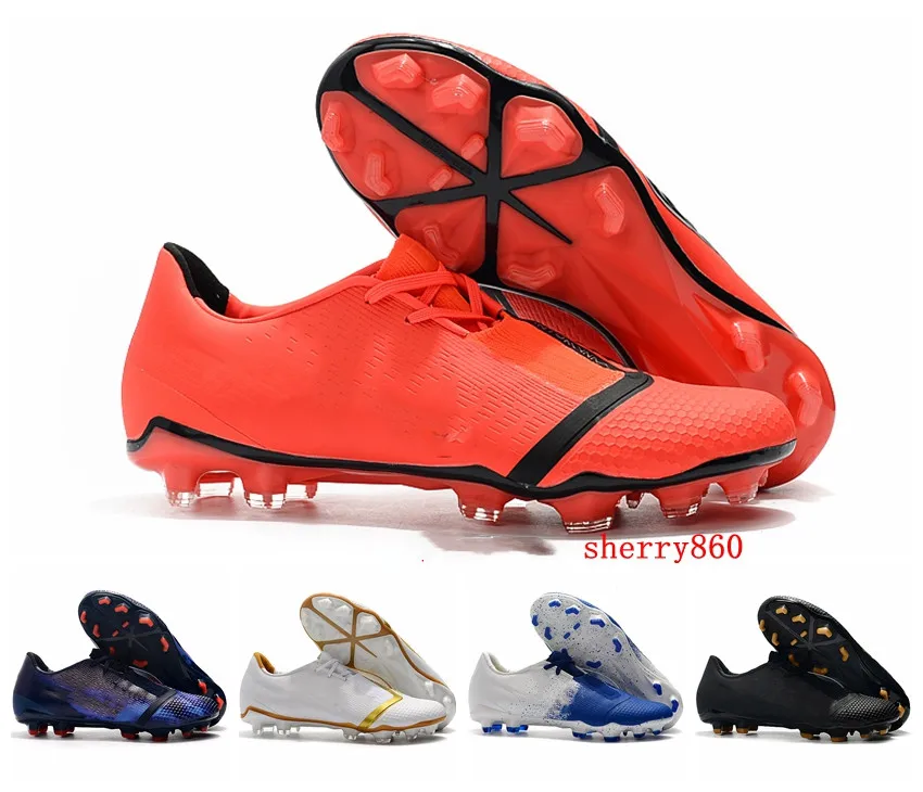 

2019 mens soccer shoes Phantom VNM Elite FG soccer cleats cheap Phantom Venom FG football boots botas de futbol