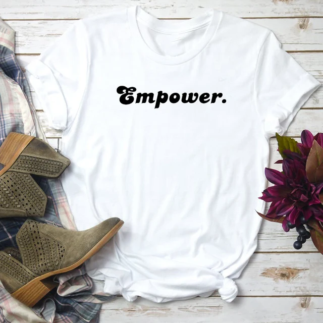 girl power t shirt plus size