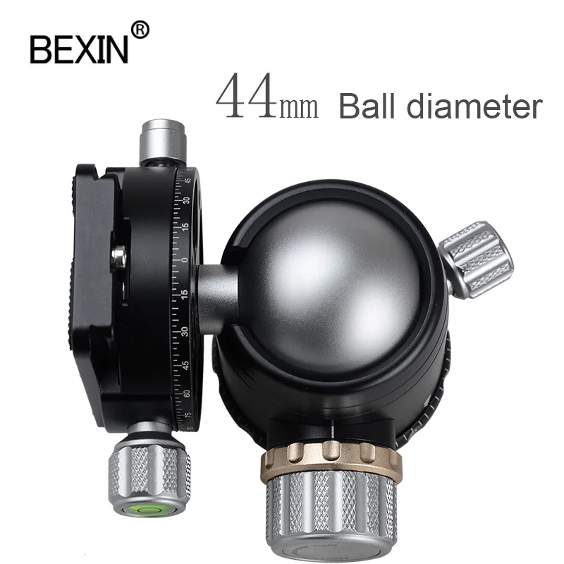 Flexible tripod head panoramic ballhead camera