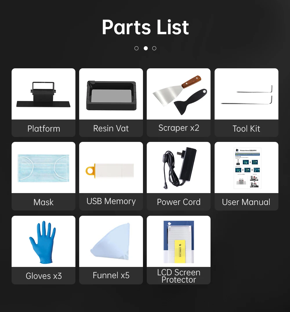 ANYCUBIC Photon Mono 4K New Upgrade High-Speed SLA LCD UV Resin 3D Printer Equiped With 6.23" 4K Monochrome Screen, 132*80*165mm 3 d printer