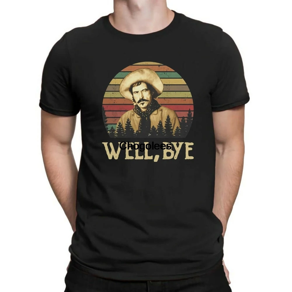 Винтажная Классическая Черная Мужская футболка с надписью &quotWell Bye надгробие&quot