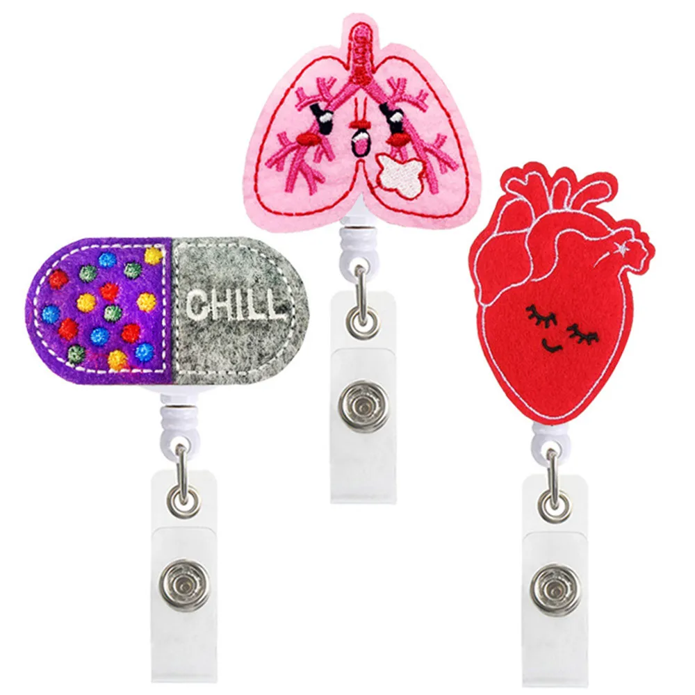 Heart and Lungs Badge Reel