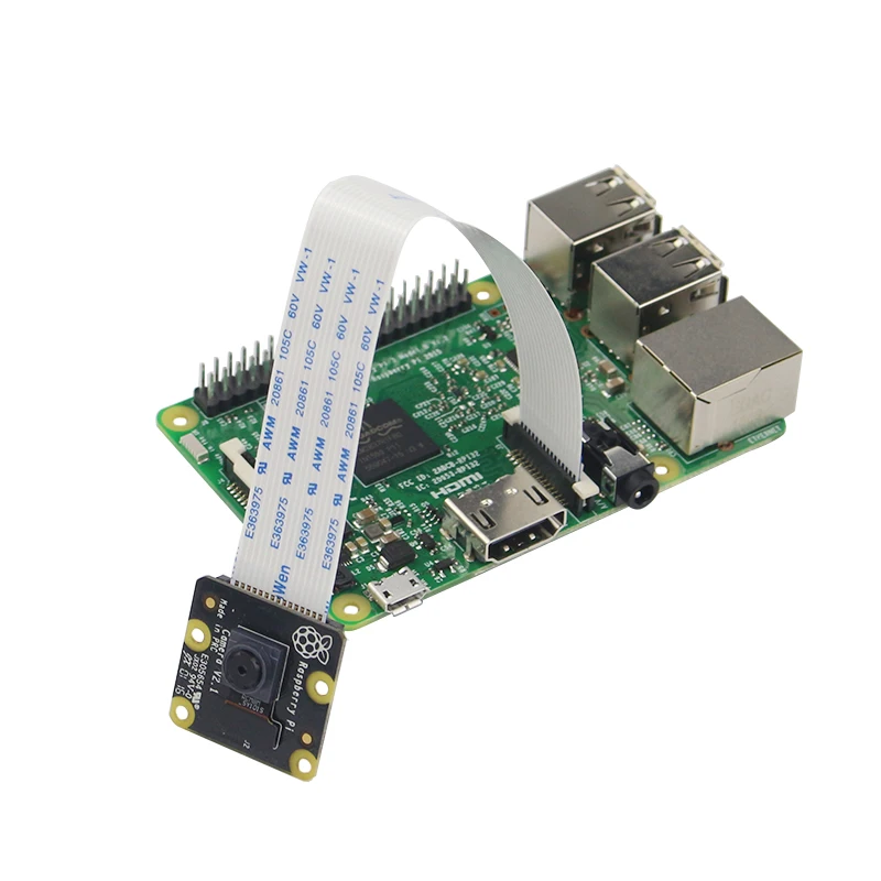 8MP Raspberry Pi 4B модуль камеры официальный NoIR V2 IMX219 веб-камера ночного видения с 15 см FFC Для оригинальной Raspberry Pi 3B Plus