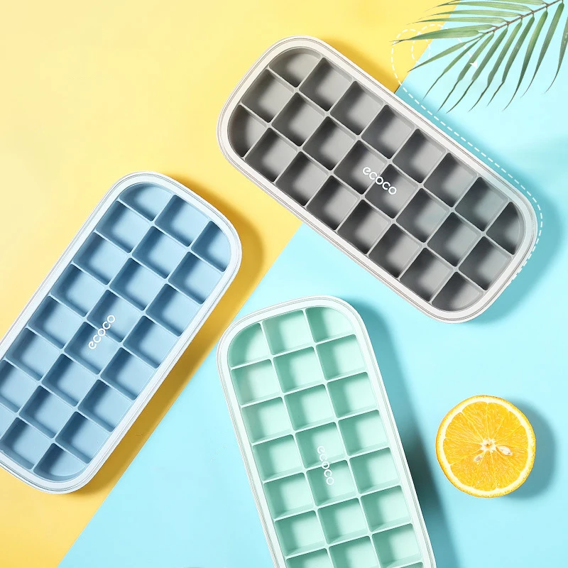 Форма для льда ONEUP домашняя коробка 2020 новый продукт с крышкой силиконовая форма