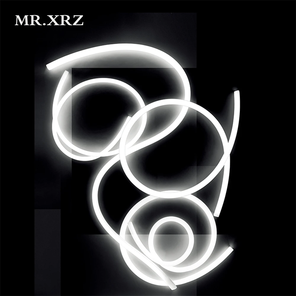 MR.XRZ 20 мм IP67 DC 24V 14 4 Вт/м светодиодный неон полосы светильник гибкие светодиодные ленты мягкий бар силиконовая