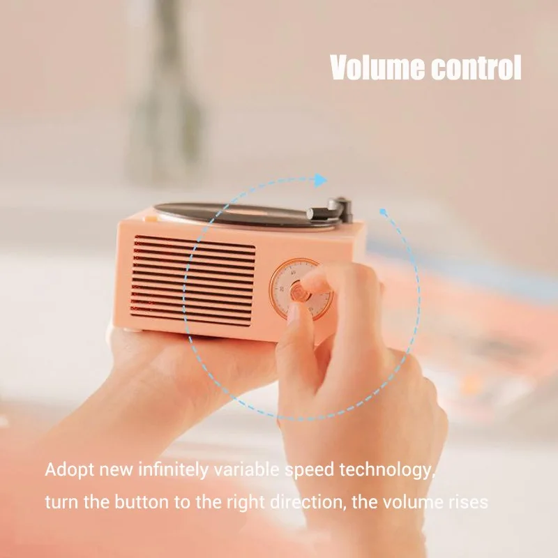Atomic Bluetooth Retro Vinyl Player