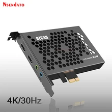 4K Hdmi PCIE 비디오 캡처 보드 카드 루프 1080p 60fps 120fps, 라이브 스트리밍 pc용 비디오 캡처 게이머 장치