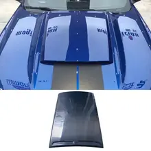 Автомобильный Стайлинг FRP/углеродное волокно Передняя капот совок подходит для- Mustang Roush стиль капот совок