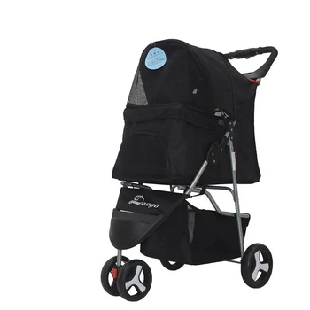 

Dog Stroller Pet Light Folding Small Medium Out Car Cat