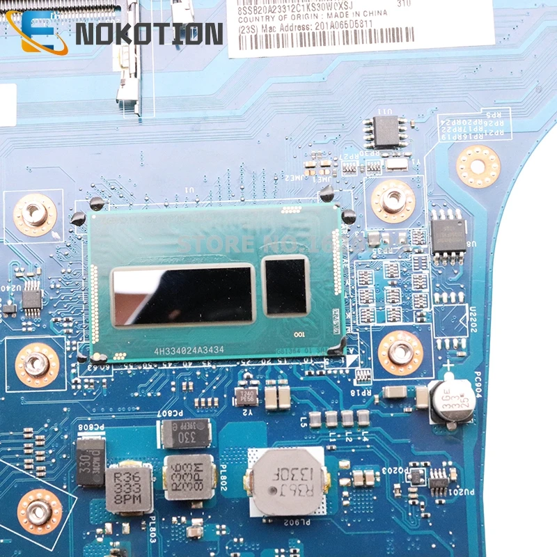 discount  NOKOTION 04X5122 VIUS6 LA-A171P For Lenovo ThinkPad S540 S5-S540 Laptop Motherboard SR170 I5-4200U 