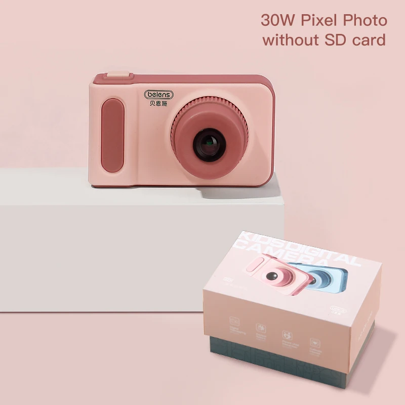 pink Детские игрушки для малышей, детский фотоаппарат цифровой, подарок на день рождения детям, развивающие игрушки игрушка для малышей, детская фотокамера - Цвет: pink