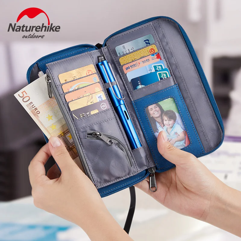 Naturehike паспорт дорожный кошелек RFID Блокировка Паспорт Кредитная карта пакет ID