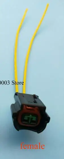 Мужской женский DJ7024YA-2.2-21/11 для динамиков, свисток, разъем для динамиков, автомобильный разъем, модификация PU465-02127 - Название цвета: 2 pcs female