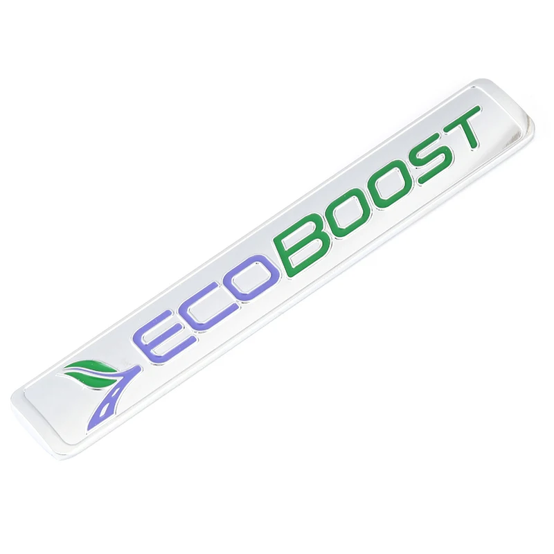 3D наклейка Ecoboost логотип эмблема значок наклейка для Ford Focus 2 3 4 Fiesta Kuga Escape Mondeo Edge Ecosport аксессуары для стайлинга автомобилей