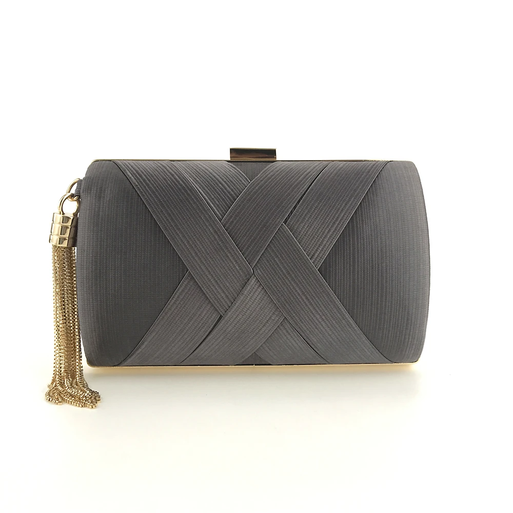 Сумка для ужина из сатина, модное платье с бахромой, вечерняя сумочка для невесты, женские вечерние сумки для ночного клуба