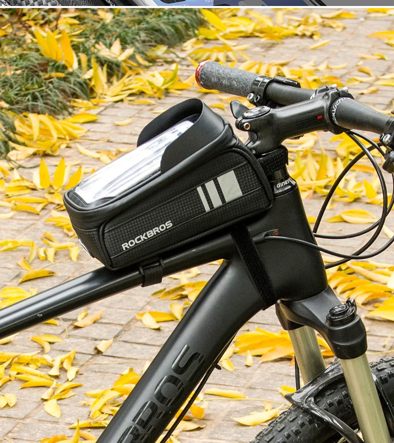 Discount ROCKBROS MTB Bike Waterproof Tube Bag Bicycle Rainproof 6.0 Inches Touch Screen Phone Case Storage Bag Road Bike Accessories 22 Discount ROCKBROS MTB Bike Waterproof Tube Bag Bicycle Rainproof 6.0 Inches Touch Screen Phone Case Storage Bag Road Bike Accessories 22