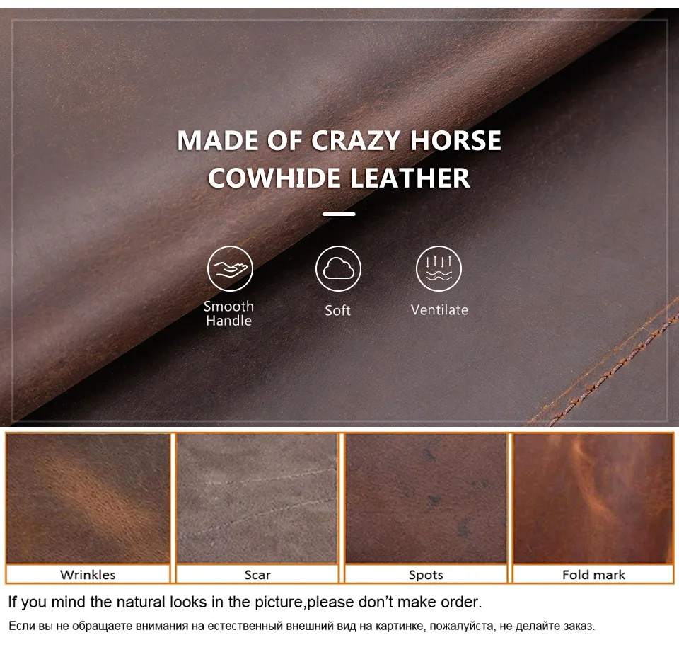 Vintage Leather Laptop bag For Macbook Pro 15