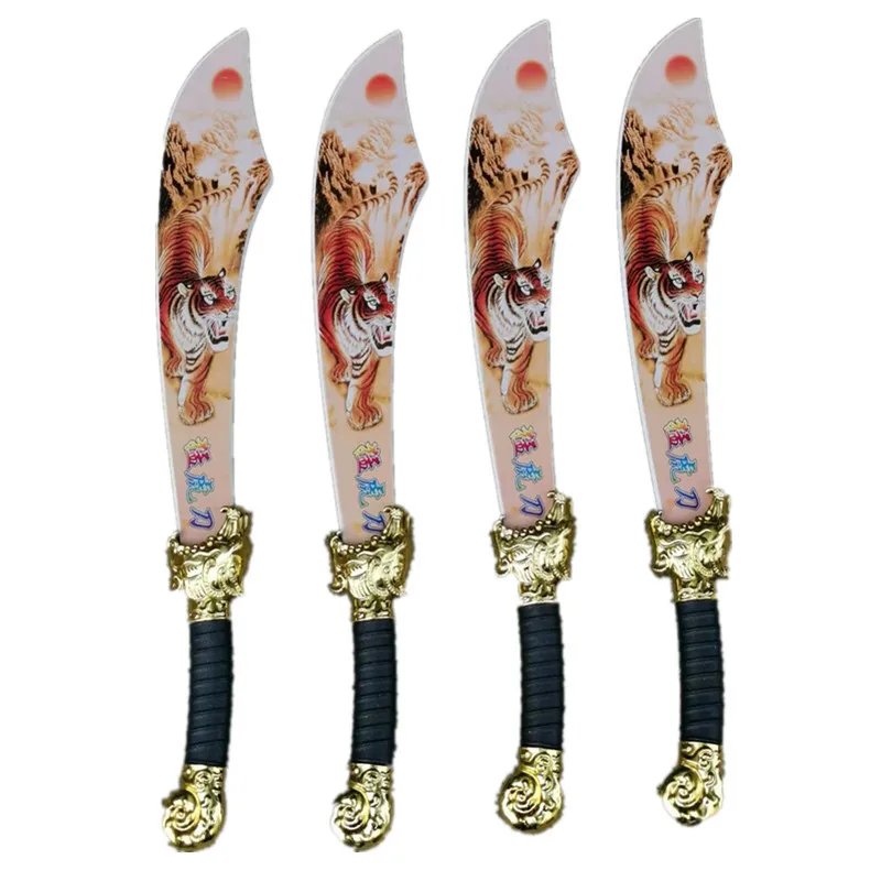 

Tigers Knife Toy CHILDREN'S Toy Sword Wholesale Cartoon Tigers Knife Weapon Model Toy Scenic Area Hot Selling Supply of Goods