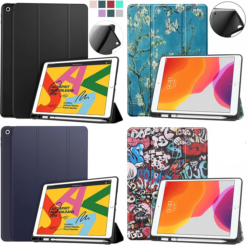 

iPad 10.2 Case 2019 Case for iPad Pro 11 2018 2020 Case 2018 Multi-Fold PU Leather Smart Cover Case for iPad Pro 11 Funda Capa