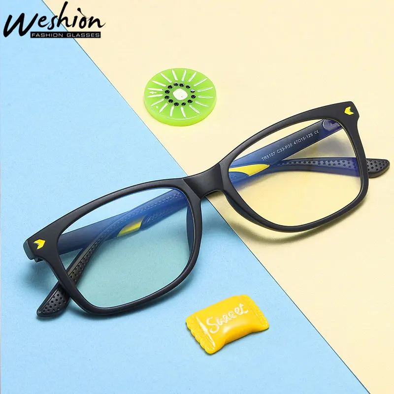 Juniors Teens Anti Blue Light Glasses Kids Youth Boy Girl Optical TR90 Frame Children Anti Filtter Eyeglasses for Computer