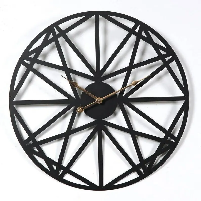 

Iron Art Wall Clock, Living Room Wall Clock, fa jing yin Wall Clock, Ultra Large Wall Clock, Wall Clock,
