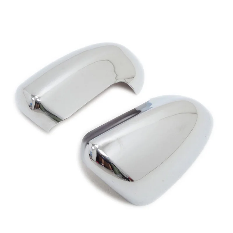 2 шт. АБС хром заднего вида Боковая дверь зеркала крышка отделка автомобиля