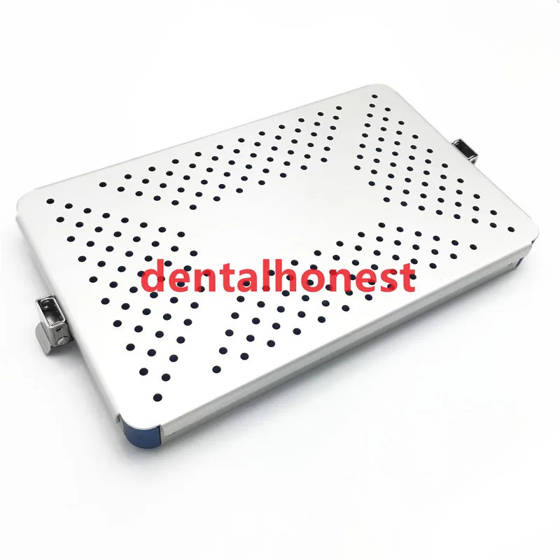 

1set Aluminium alloy sterilization tray case instrument Tools box