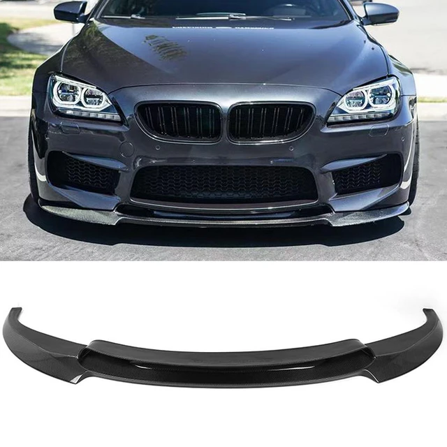 Carbon Fiber Front Bumper Lip for BMW 6 Series F06 F12 F13 M6 Sedan ...