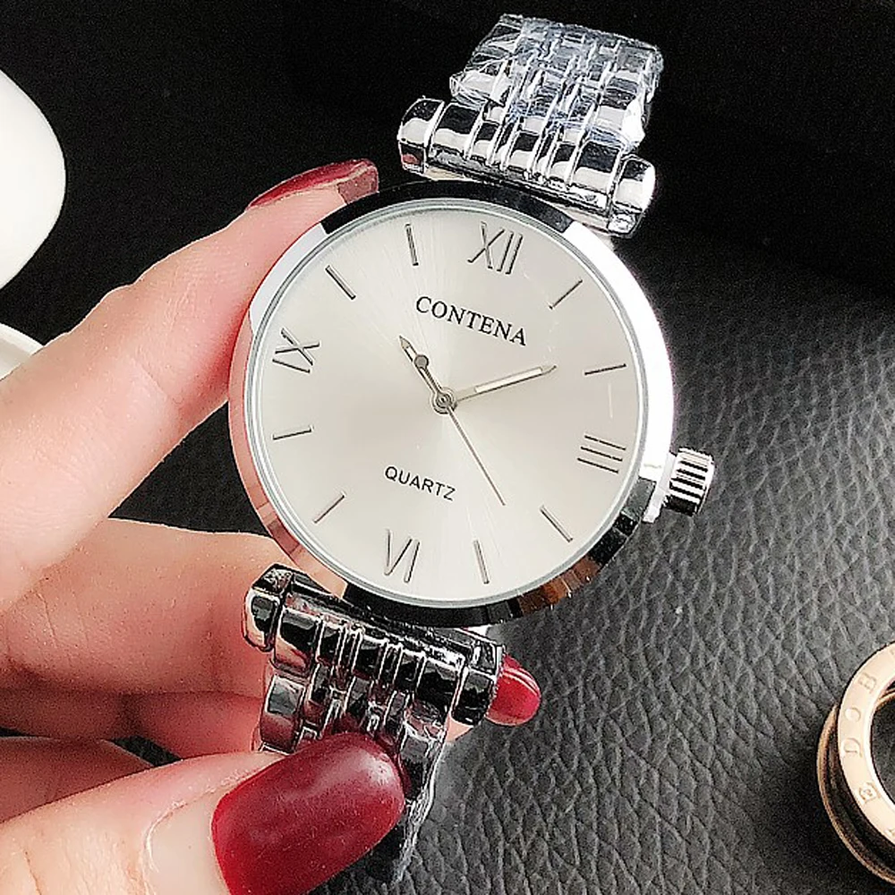 Relogio Feminino 2020 New Women Watches Silver Classic Designer Famous Luxury Brand Quartz