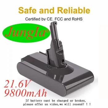 

9800mAh 21.6V Battery For Dyson V8 Battery for Dyson V8 Absolute /Fluffy/Animal/ Li-ion Vacuum Cleaner rechargeable Batt