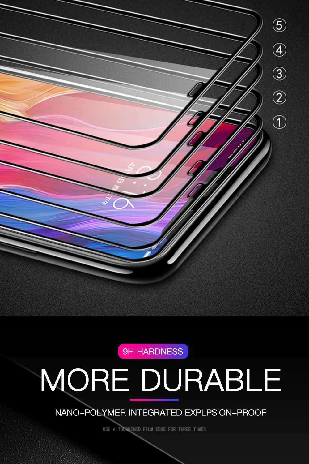 cell phone screen protector 2pcs/Lot 9D Curved Full Protective Glass Film Redmi Note 7 8 9 11 9s 10s Pro Protector For Xiaomi 11 11T 10 Poco X3 nfc F3 Glass phone glass protector