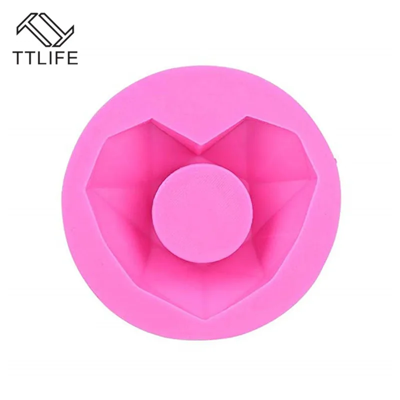 TTLIFE изготовление суккулентов бетонная силиконовая форма 3D цветочный горшок