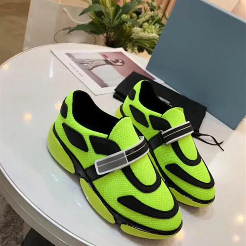 

Color Matching Low-top Hook&loop Mesh Breathable Women Sneakers Round Toe Thick Bottom Women Slip on Shoes Summer New Fashion