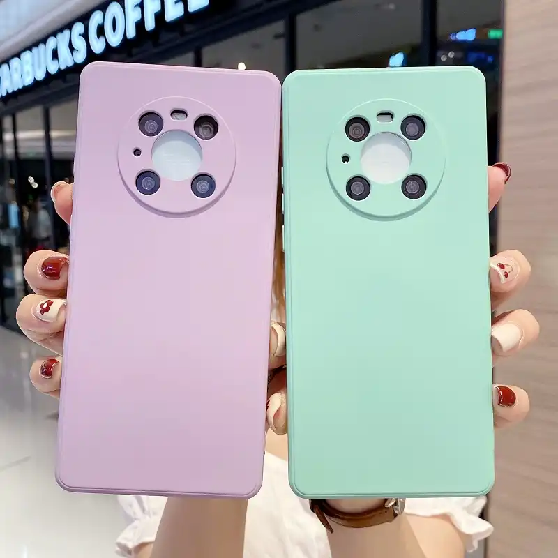 Жидкий силиконовый чехол для телефона Huawei P30 Pro Honor Play 8 9 10 Lite Nova 3i 5i 10i 3 4 5 Y5 Y6 Y7 Y9 2018