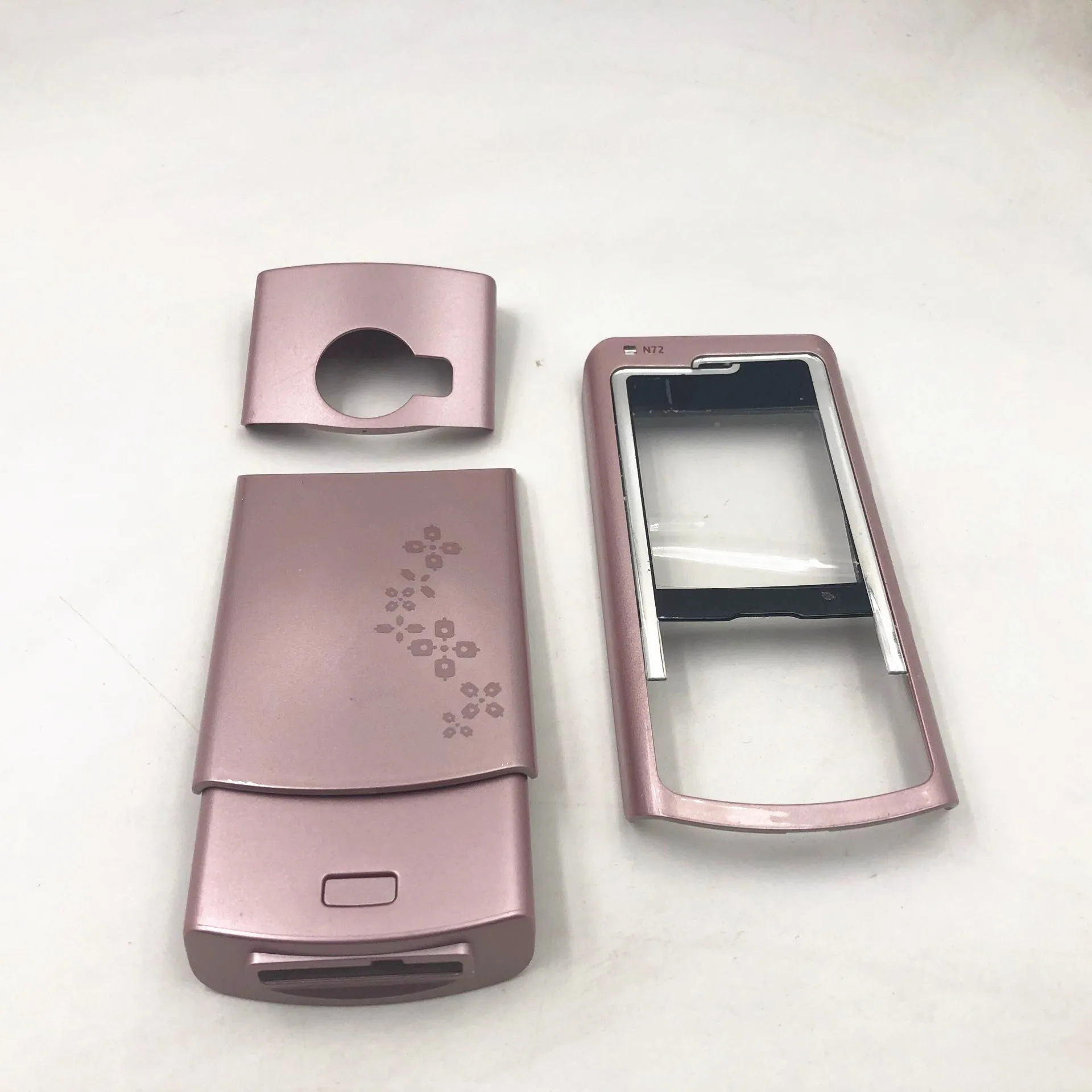 Для Nokia N72 корпус мобильного телефона передний корпус с задней крышкой батареи