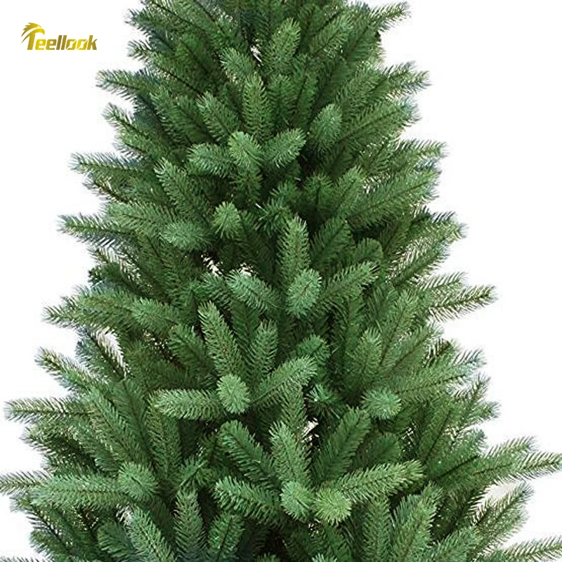 Teellook 1,2 m/3,6 m шифрование PE+ PVC материал Рождественская елка Новогоднее Рождество для отелей, моллов, украшения для дома