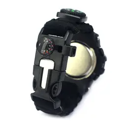 Многофункциональные спортивные модные мужские водонепроницаемые часы с двойными вставками и термометром Firestone