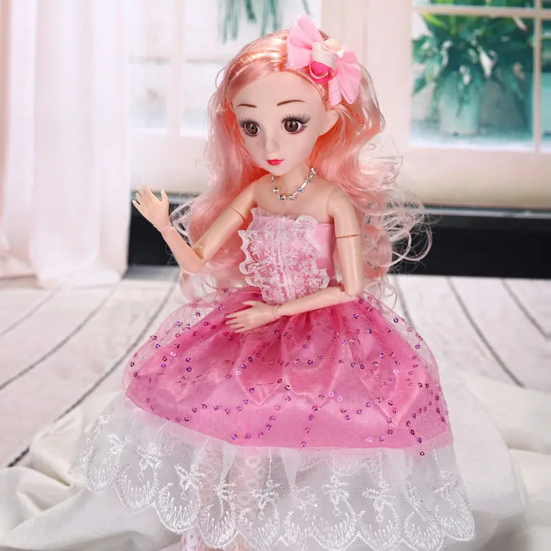 20 суставов негабаритных кукла Подарочная коробка набор девочка принцесса один моделирование Свадебные детские игрушки