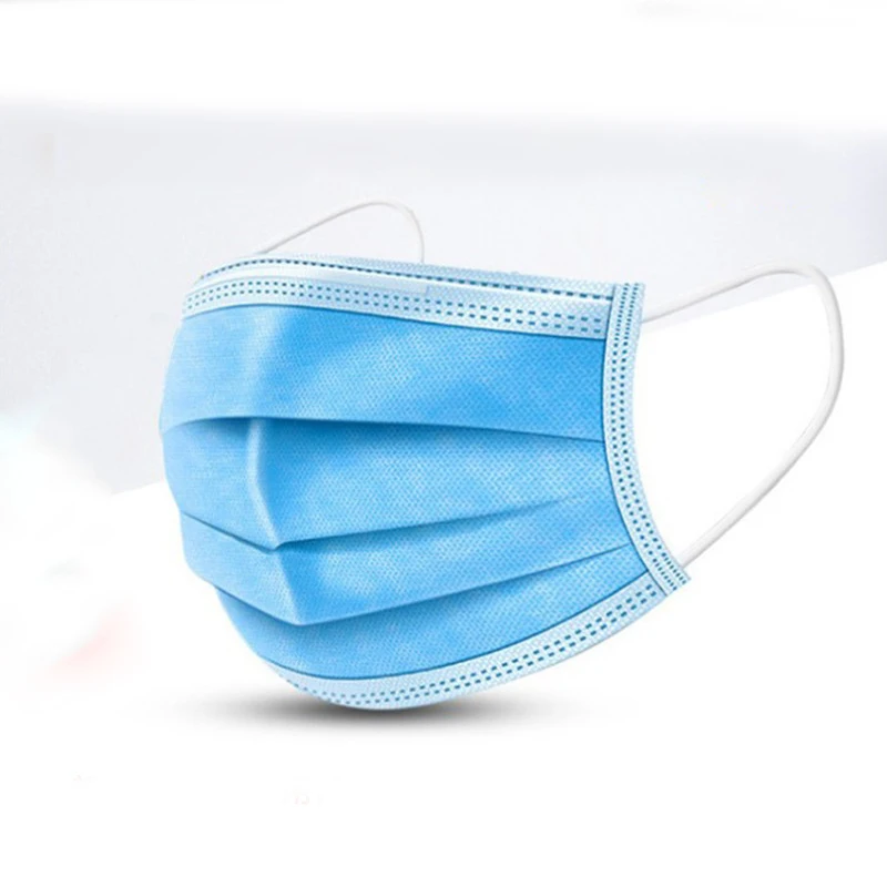 

50PCS Disposable Mouth Masks Anti Virus Antivirus Bacteria Mask Anti-Dust Mask Elastic Ear Loop Filter Safety Mask